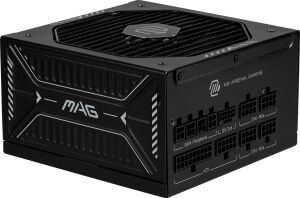 MSI 850W 80+ GOLD MAG A850GLS PCIE5 ATX 3.1 PCIe 5.1 12V-2x6 Tam Modüler Power Supply