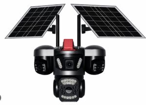 Apronx APX-WSP464 9Mp AOV 4G 2 Solar Panel Üç Kamera PTZ
