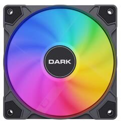 Dark ''DKCF127ARGB''Sessiz 12cm ARGB Güçlü Soğutma, Sessiz, Siyah Kasa Fanı