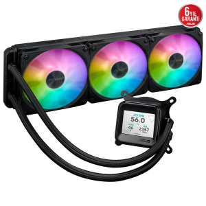 ASUS 360MM LCD PRIME SLC II 360 ARGB AM5-1851p Sıvı Soğutmalı İşlemci Fanı / 90RC01W1-B0EAY0