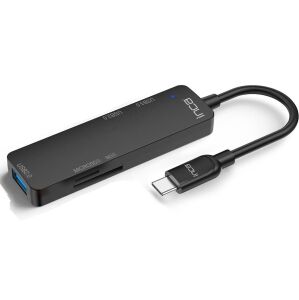 INCA ITPC-5T 4port Type-C Kart Okuyucu USB Çoklayıcı Hub