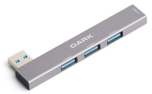 Dark DK AC USB34A 4 Port USB HUB USA-A 1XUSB-A3.0 3XUSB-A2.0