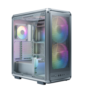 COOLERMASTER MASTERFRAME 500 MESH SILVER TG MF500M-SHNN-S01 2-20CM Fanlı Gaming EATX PC Kasası Gümüş
