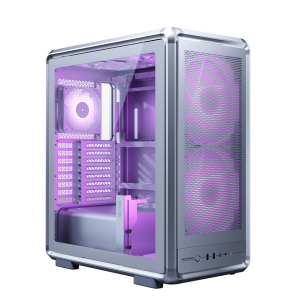 COOLERMASTER MASTERFRAME 500 MESH SILVER TG MF500M-SHNN-S01 2-20CM Fanlı Gaming EATX PC Kasası Gümüş