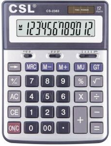 CSL CS-2383 12 Hane Masa Tipi Hesap Makinesi