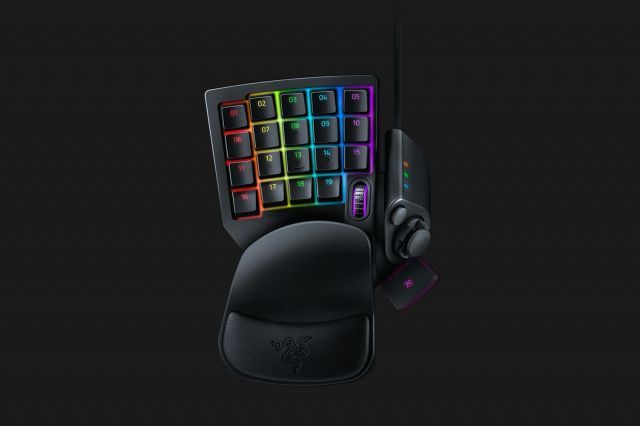 RZ07-02270100-R3M1 Tartarus V2,Mecha-Membrane,RGB,Siyah Gaming Keypad