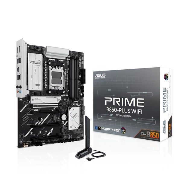 ASUS PRIME B850-PLUS WIFI6E DDR5 HDMI DP PCIE 5.0 AM5 ATX
