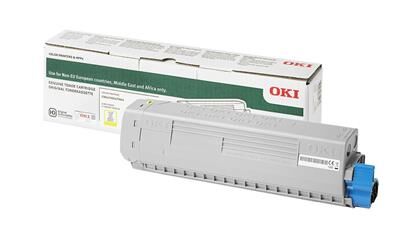 OKI 47095701 TONER-Y-C824-C834-C844-5K SARI TONER 5000 SAYFA