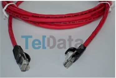 Teldata TLD-030K Cat6 0.30MT Kırmızı Utp Patch Kablo