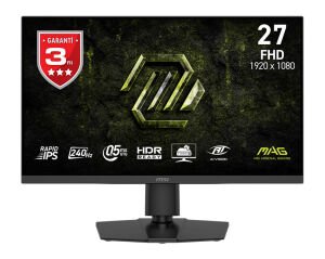 MSI 27 IPS MAG 272PF X24 0.5MS 240HZ HDMI-DP Gamıng Siyah Monitör (1920x1080)