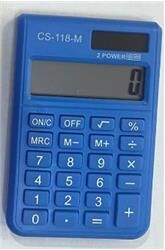CSL CS-118-M Mavi 8 Hane Cep Tipi Hesap Makinesi