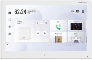 Hikvision DS-KH9510-WTE1(B) 10.1 İnterkom İç Ünite Görüntülü Dokunmatik Diafon