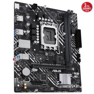 ASUS PRIME H610M-F-CSM DDR4 HDMI PCIe 16X v4.0 1700p mATX