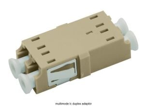 TELDATA TLD-MADP25 FIBER OPTIK LC-OM2 MM DUBLEX ADAPTÖR(20Lİ)