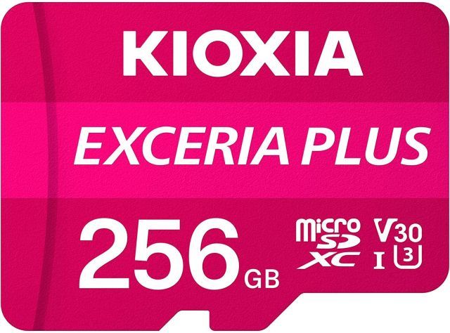 LMPL1M256GG2 256GB EXCERIA PLUS microSD C10 U3 V30 UHS1 A1 Hafıza kartı