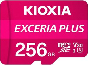 LMPL1M256GG2 256GB EXCERIA PLUS microSD C10 U3 V30 UHS1 A1 Hafıza kartı