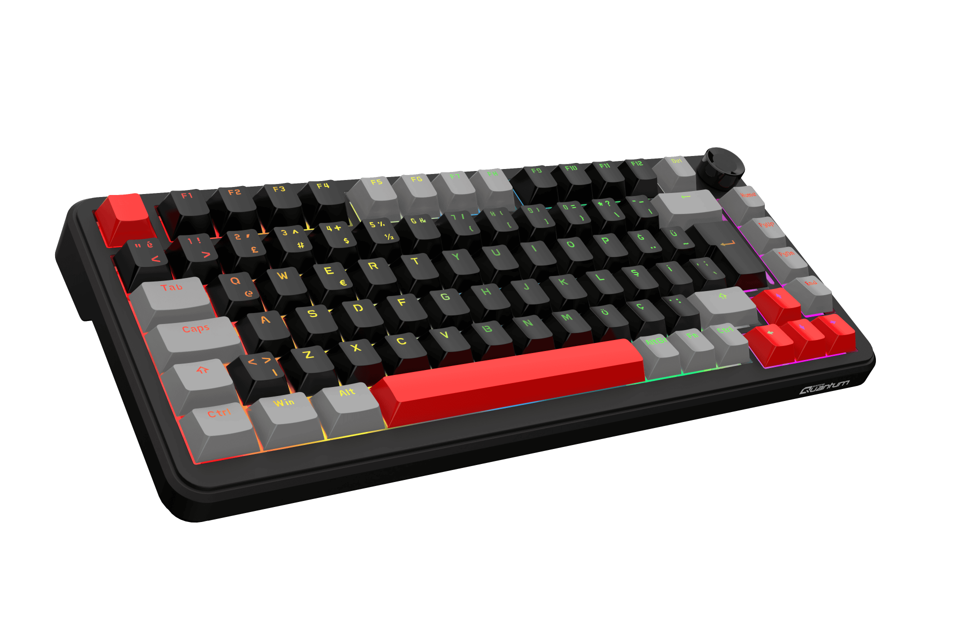 QUANTUM MECHACORE Kablolu USB Q Trk RGB Gaming Klavye