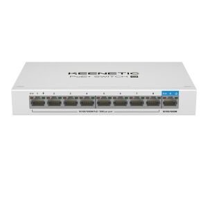 KEENETIC 8port PoE 120w Gigabit Yönetilemez Switch KN-4710-01-EU