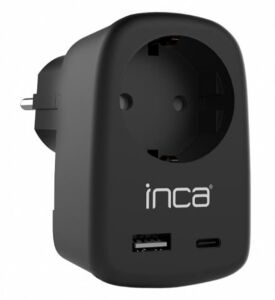 INCA IPW-42SY TYPE-C+ USB-A Giriş Soketli Duvar Prizi