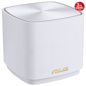 ASUS XD5 W-3 Wıfı6 AX3000 Dual Band Mesh Router Beyaz 3-lü set / 90IG0750-MO3B20