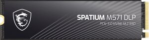 MSI 2TB SPATIUM M571 DLP 14500-11000 M2 NVME GEN5 Disk
