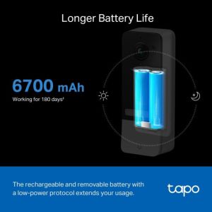 TAPO-D230S1 Smart Video Doorbell Camera Kit