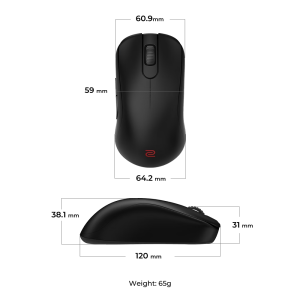 BENQ ZOWIE S2-DW 65gr 4000Hz 3200DPI 2.4GHz Kablosuz Gaming Mouse