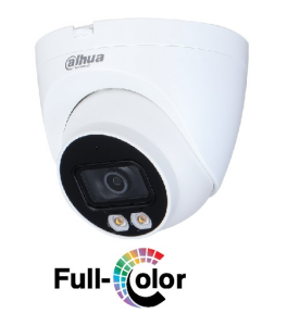 DAHUA 2MP 2.8mm Full-Color Sesli HDCVI Eyeball Kamera HAC-HDW1209TQP-A-LED-0280