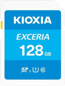 LNEX1L128GG4 128GB EXCERIA PLUS microSD C10 U3 V30 UHS1 A1 Hafıza kartı