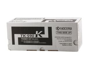 Kyocera TK-590K Black Siyah Orijinal Fotokopi Toneri FS-C2016-2026-2126-2526-2626 M6026-6526 7.00
