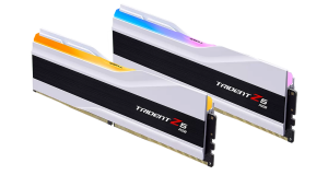 GSKILL 32GB (2X 16GB) DDR5 6000MHZ CL36 DUAL KIT RGB PC RAM TRIDENT Z5 F5-6000J3636F16GX2-TZ5RW BEYAZ