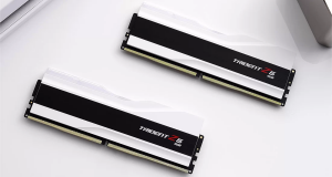 GSKILL 32GB (2X 16GB) DDR5 6000MHZ CL36 DUAL KIT RGB PC RAM TRIDENT Z5 F5-6000J3636F16GX2-TZ5RW BEYAZ