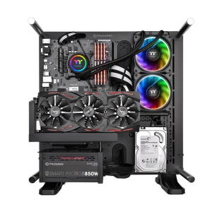 THERMALTAKE 240MM FLOE RIING PLUS CL-W157-PL12SW-A RGB AM4-2066p Sıvı Soğutmalı İşlemci Fanı