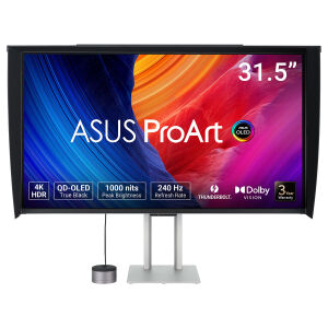 ASUS 31.5 OLED PROART PA32UCDMR-K 0.1MS 240HZ HDMI-DP Thunderbolt Grafik Tasarım Monitörü 3840x2160
