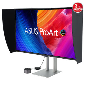 ASUS 31.5 OLED PROART PA32UCDMR-K 0.1MS 240HZ HDMI-DP Thunderbolt Grafik Tasarım Monitörü 3840x2160