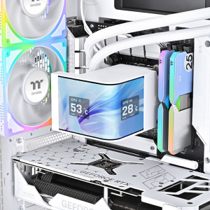 THERMALTAKE 360MM 6.67 AMOLED MAGCurve 360 ULTRA CL-W454-PL12SW-A ARGB AM5-1851p Sıvı Soğutmalı İşlemci Fanı Beyaz