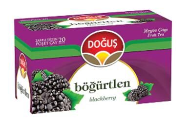 Doğuş Böğürtlen Meyve Çayı Süzen Poşet Çay 20x1.90 gr