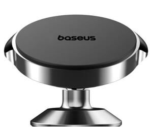 Baseus Small Ears Manyetik Araç Tutucu Dikey Siyah (C40141403113-00)