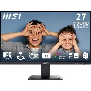 MSI 27 IPS PRO MP273U 4MS 60HZ HDMI-DP Kurumsal Monitör 3840x2160