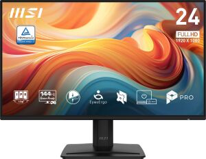 MSI 23.8 FLAT IPS PRO MP242 E14A 1MS 144HZ HDMI-DP Kurumsal Monitör 1920x1080