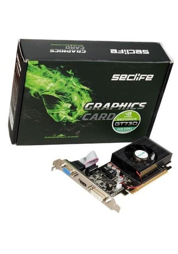 SecLife GT730 2GB DDR3 128bit HDMI DVI PCIe 16X v2.0