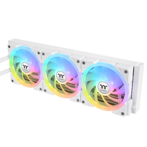 THERMALTAKE 360MM 3,95 TFT LCD MINECUBE 360 Ultra CL-W482-PL12SW-A ARGB AM5-1851p Sıvı Soğutmalı İşlemci Fanı Beyaz