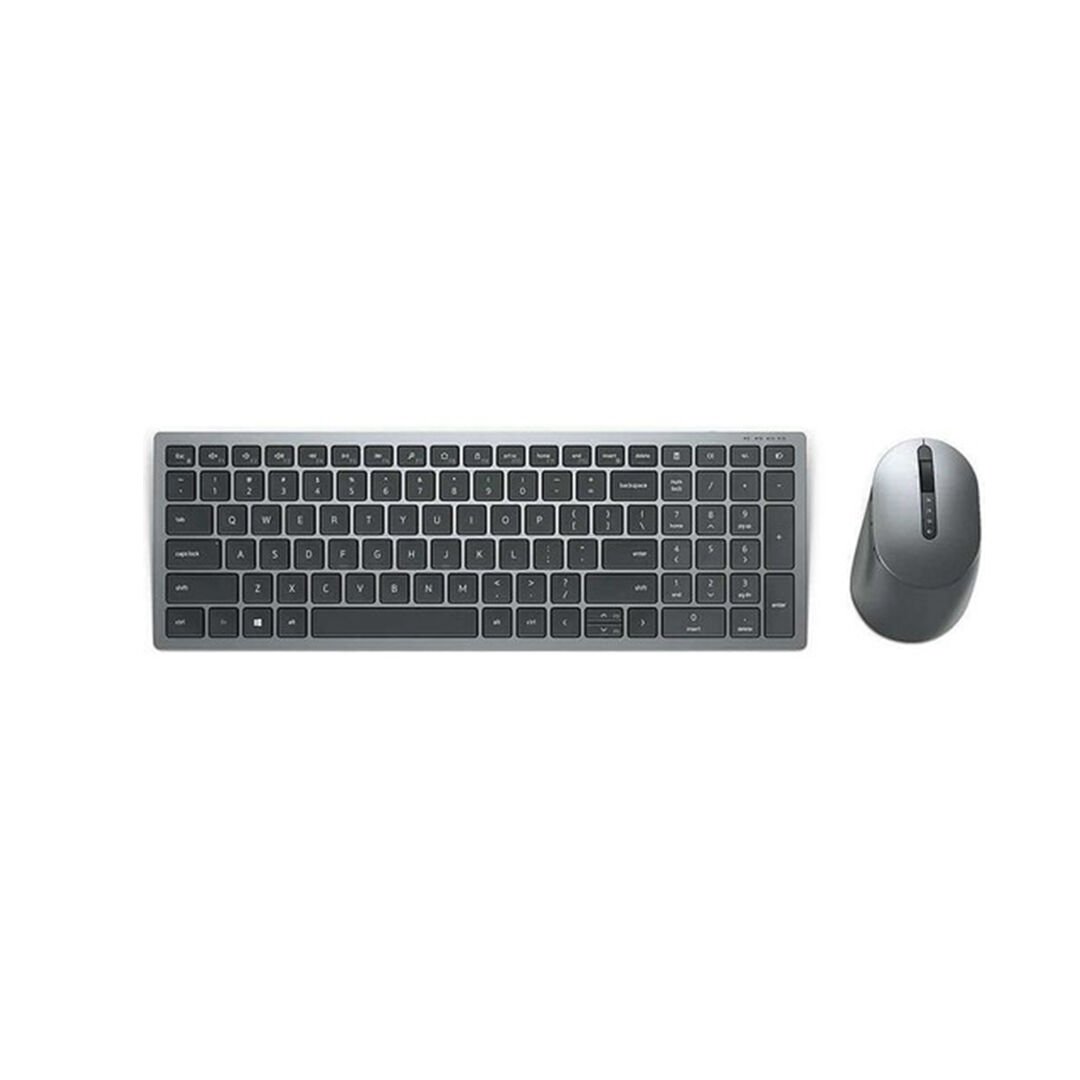 DELL KM7120W Kablosuz + Bluetooth Q Trk Gri/Siyah Klavye - Mouse Set