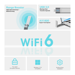 TP-LINK Archer TX20UH Wıfı6 AX1800 Kablosuz Adaptör