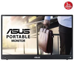 ASUS 15.6 IPS ZenScreen MB16AWP 5MS 60HZ Kablosuz Taşınabilir Monirtör 1920x1080 /  90LM07I1-B01370