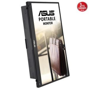 ASUS 15.6 IPS ZenScreen MB16AWP 5MS 60HZ Kablosuz Taşınabilir Monirtör 1920x1080 /  90LM07I1-B01370