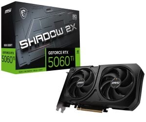 MSI 8GB RTX5060TI SHADOW 2X OC PLUS GDDR7 128bit HDMI-DP PCIE 5.0