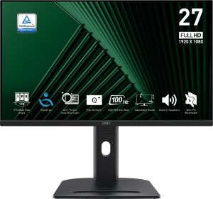 MSI 27 IPS PRO MP275PG 1MS 100HZ HDMI-DP Pivot Ev Ofis Monitörü 1920x1080