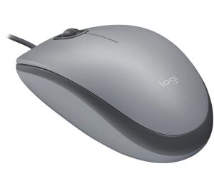 M110 Silent Kablolu Optik Mouse Mid Gray - 910-006760