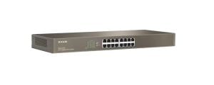 Tenda TEG1016G 16 Port 10-100-1000 Mbps 19 Switch Çelik Kasa Rack Mount